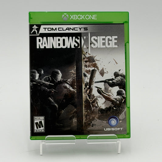 Xbox One Rainbow Six Siege Video Game with Box Used