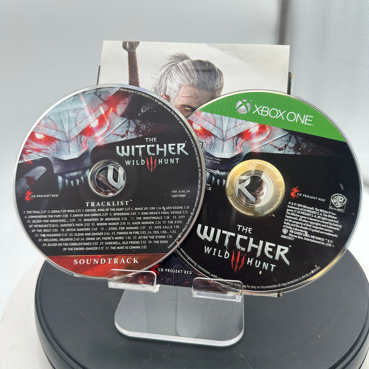 Xbox One The Witcher 3: Wild Hunt Used With Manual