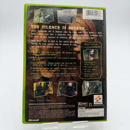 Xbox Silent Hill 2 CIB with Manual