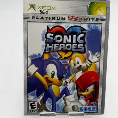 Xbox Sonic Heroes Video Game