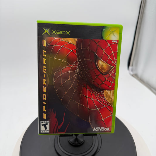 Xbox Spider-Man 2 Video Game Used With Box