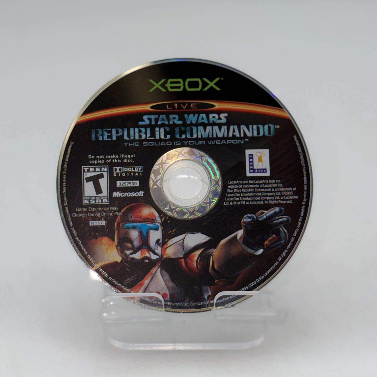 Xbox Star Wars Republic Commando DISC ONLY
