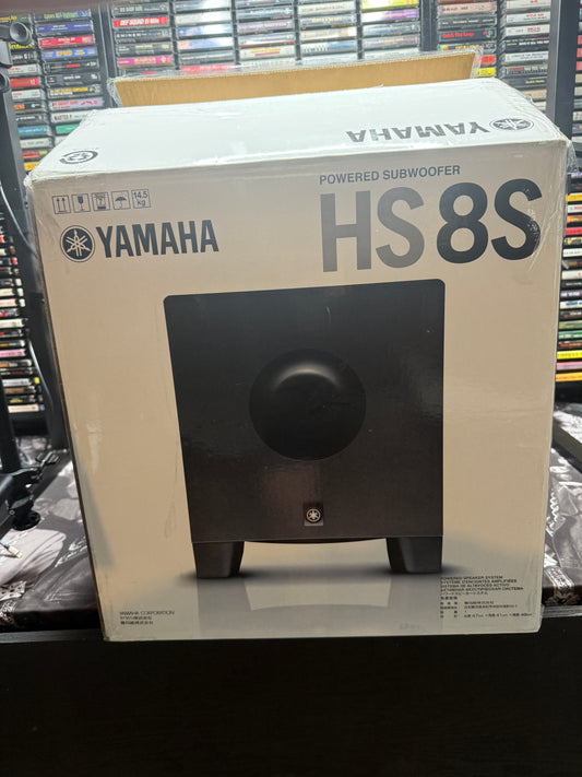 Yamaha HS8S 8" Powered Studio Subwoofer HS8 S Sub 8" HS-8S