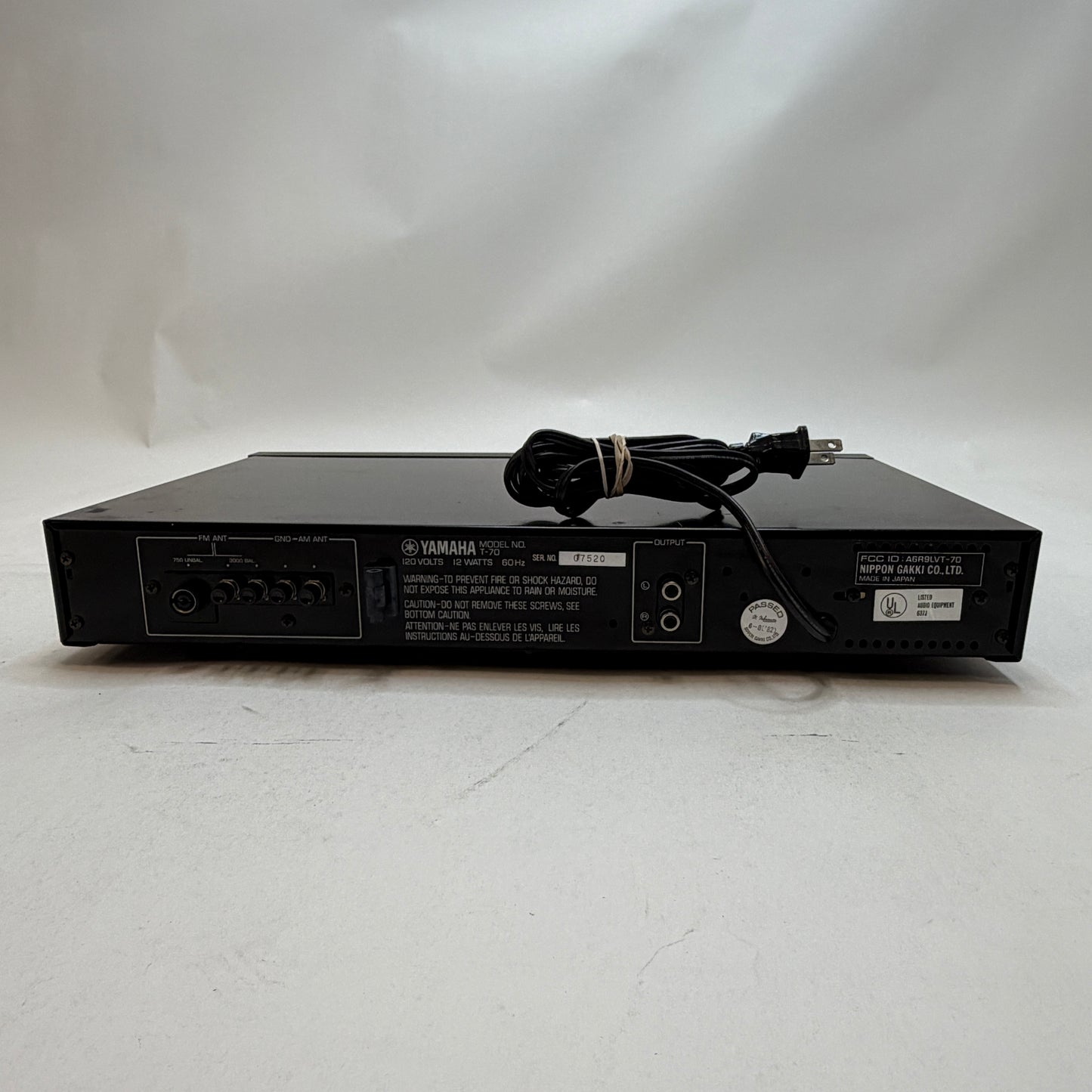 Yamaha T-70 Tuner Home Audio Receiver