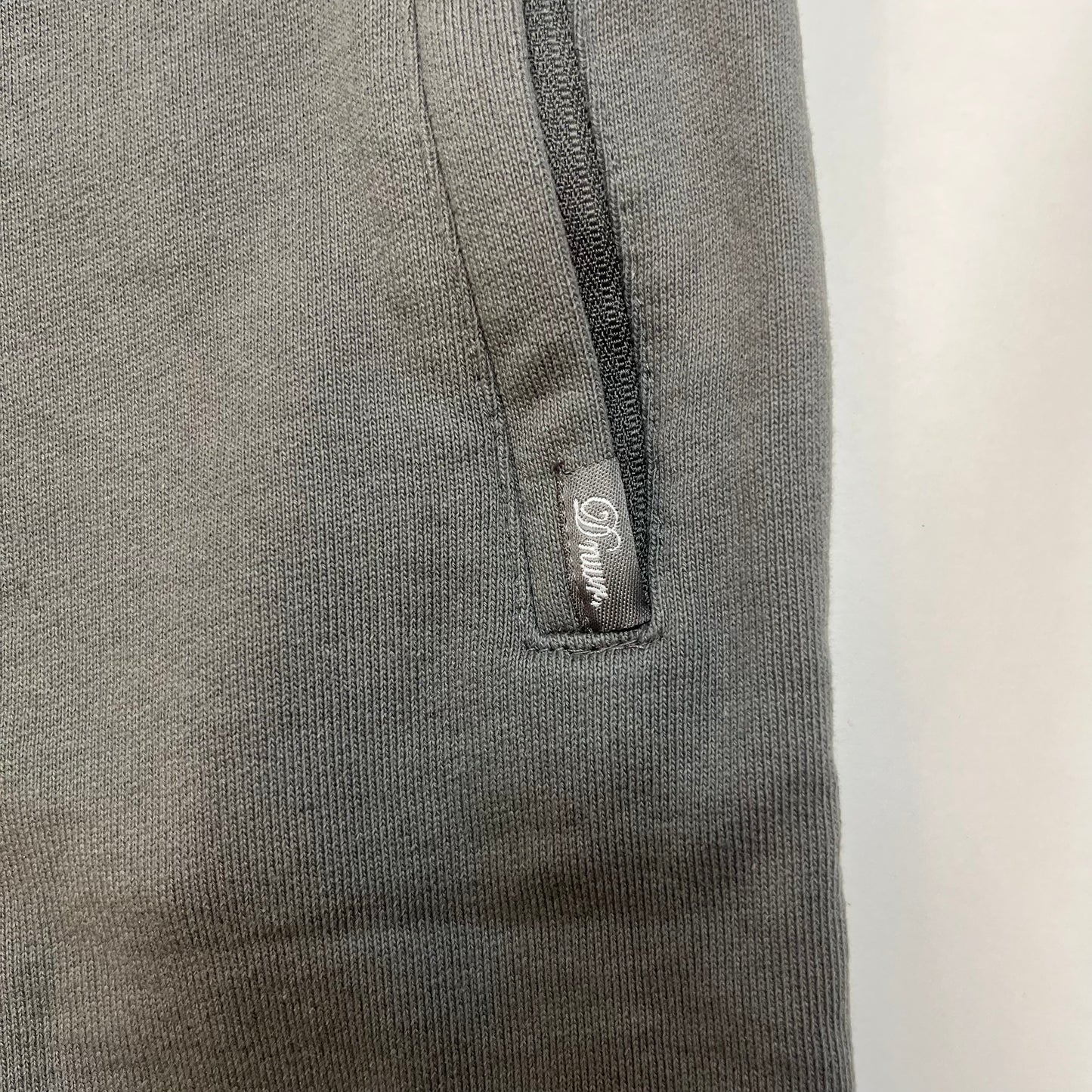 Zara Mens Heavyweight Cotton Blend Shorts XL Grey Used