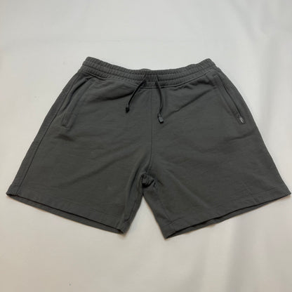Zara Mens Heavyweight Cotton Blend Shorts XL Grey Used
