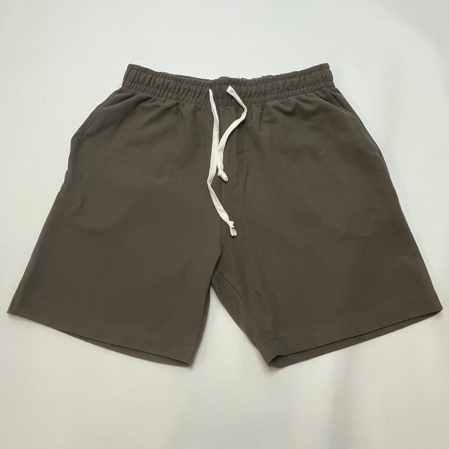 Zara Mens Knit Shorts Brown Large Used