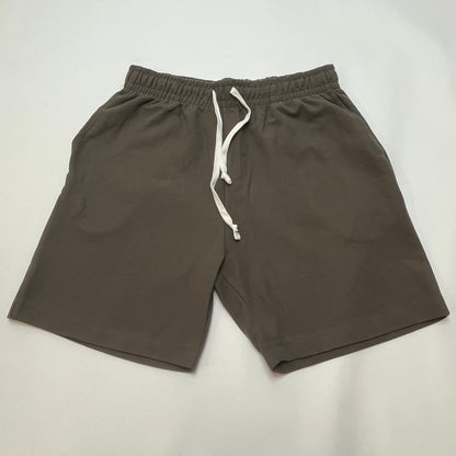 Zara Mens Knit Shorts Brown Large Used