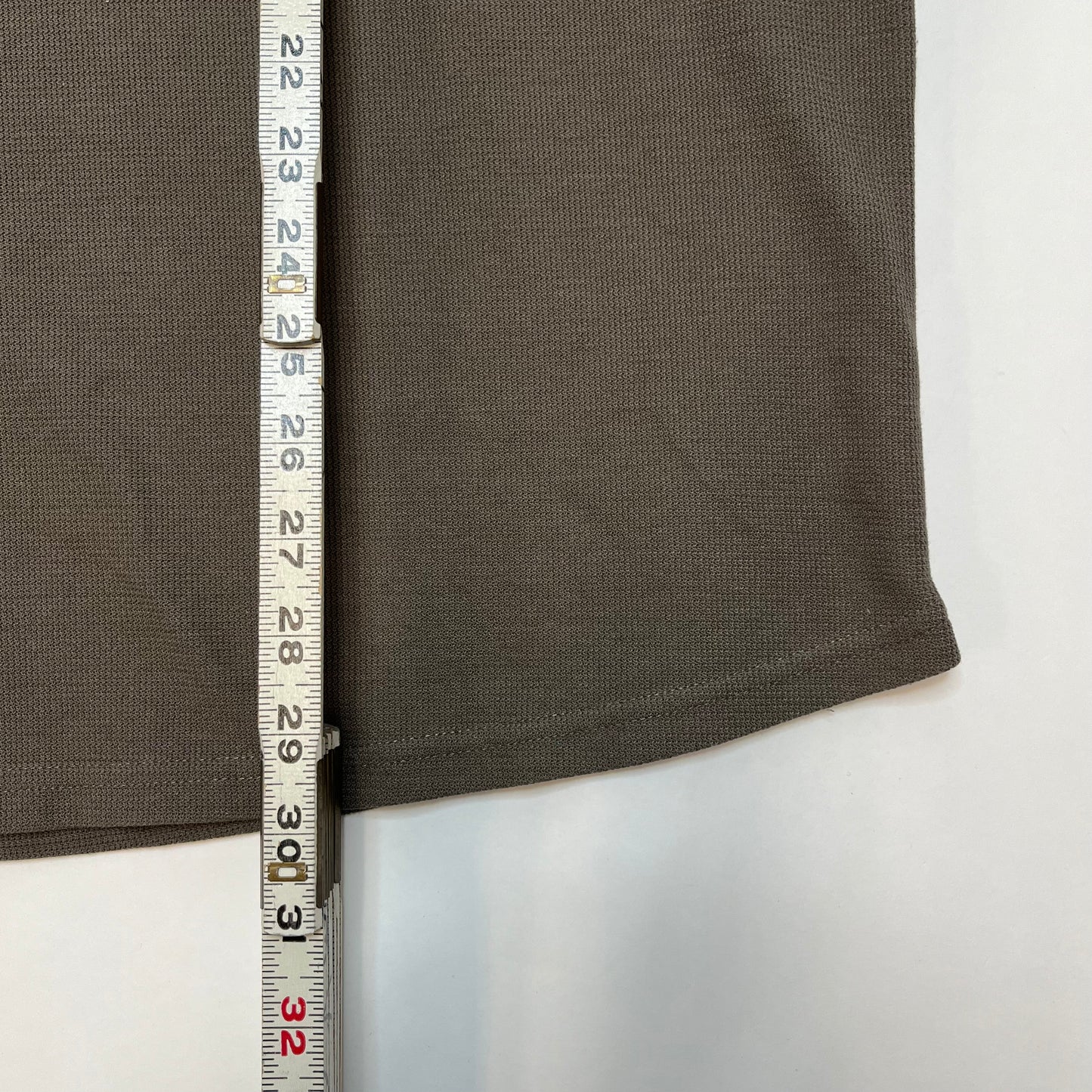 Zara Mens Knit Short Sleeve Shirt XL Brown Used