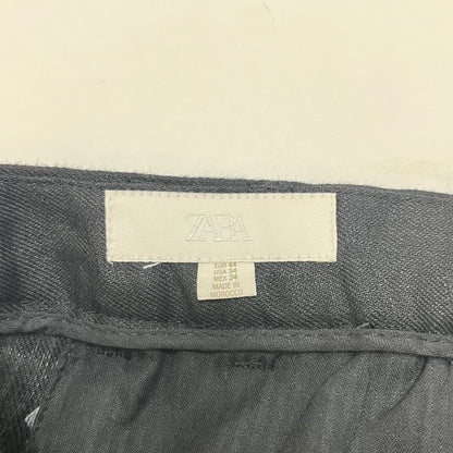 Zara Mens Trousers Used Black 34x30