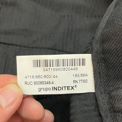 Zara Mens Trousers Used Black 34x30