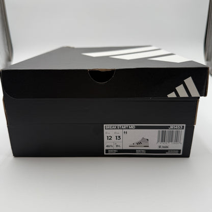 New adidas Break Start Mid Cloud White/Shadow Red/Dark Blue Sneakers Size 12