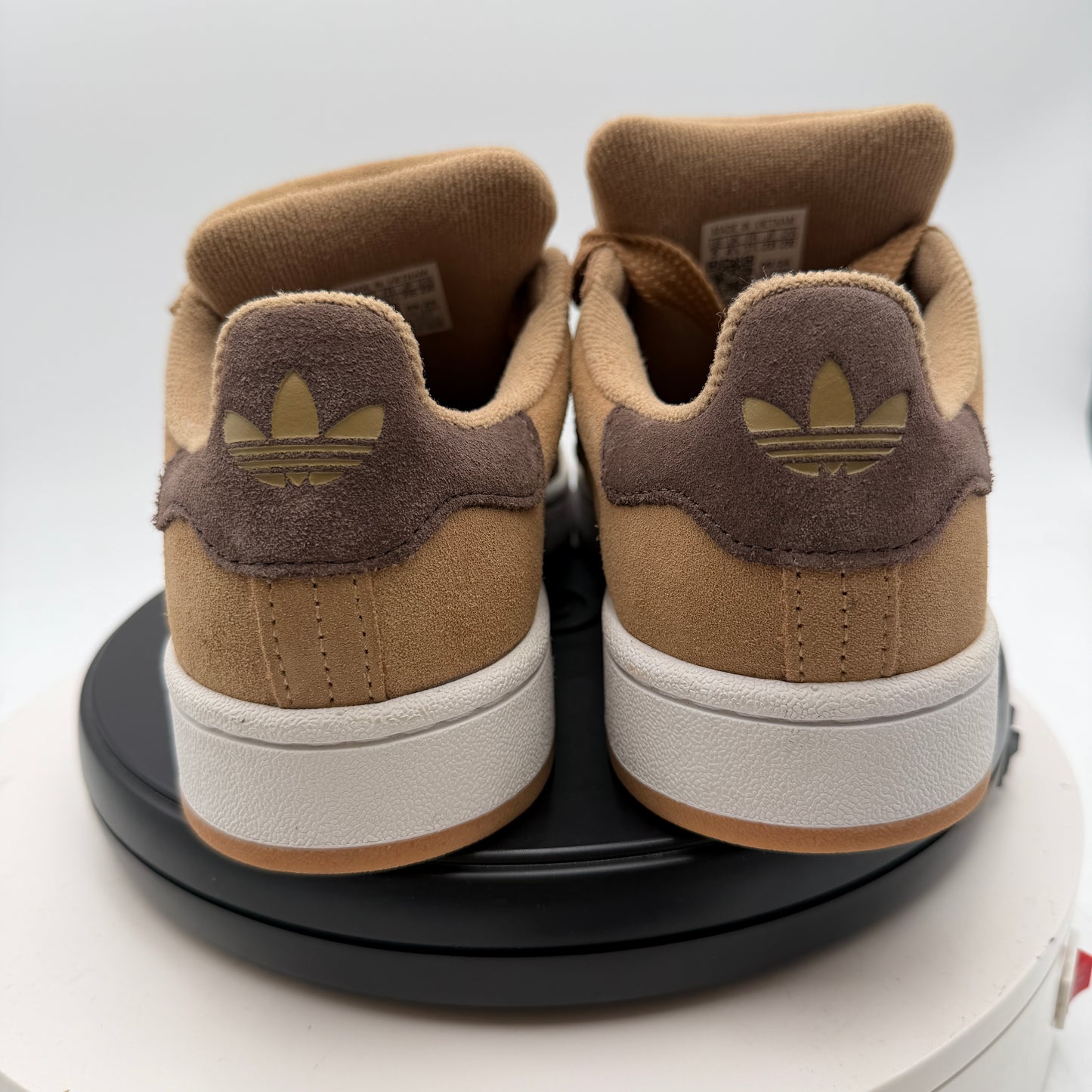 adidas Campus 00s Women's Suede Sneakers, Size 5, Tan/Brown Gum Platform, JI1022