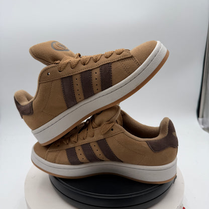 adidas Campus 00s Women's Suede Sneakers, Size 5, Tan/Brown Gum Platform, JI1022