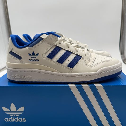 adidas Forum Low CL IH7829 Size 11 Core White Royal Blue Sneakers