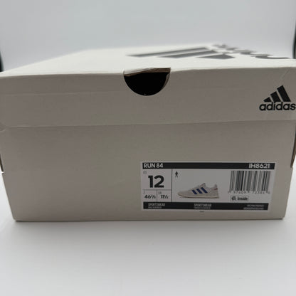 adidas Run 84 IH8621 White/Team Royal Blue/Grey Sneakers Size 12