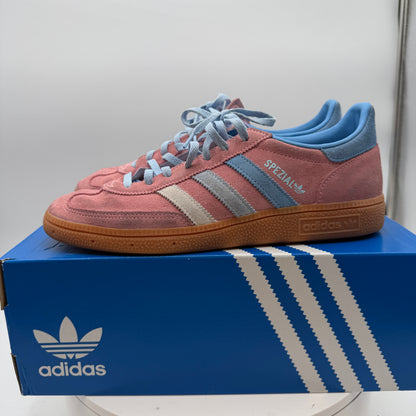 adidas Women's Handball Spezial Semi Pink Spark Blue IG1974 Size 9.5 Used With Box
