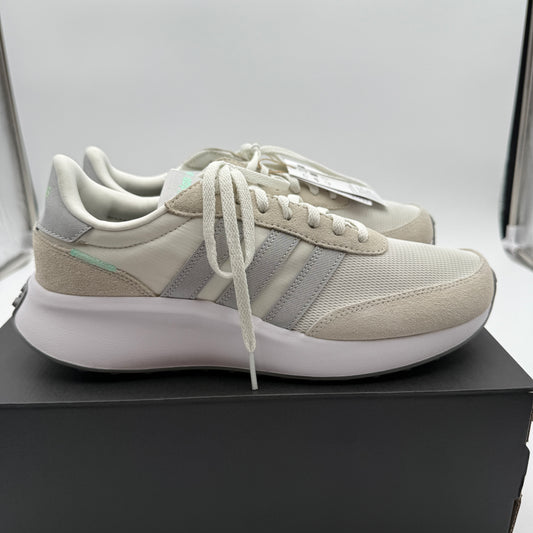 adidas Women's RUN 70s White Tint Silver Metallic Grey Two HP7859 Size 9.5