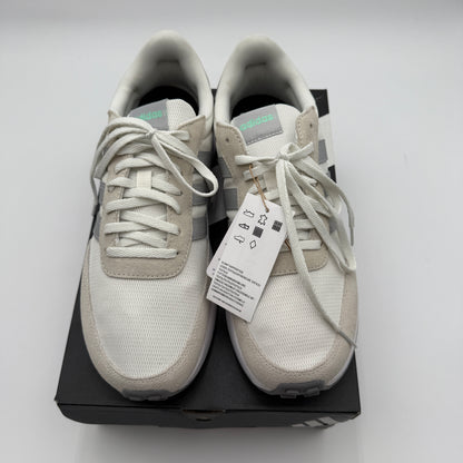 adidas Women's RUN 70s White Tint Silver Metallic Grey Two HP7859 Size 9.5