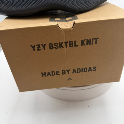 adidas Yeezy BSKTBL Knit Slate Onyx Black Sneakers Size 10 HQ6762