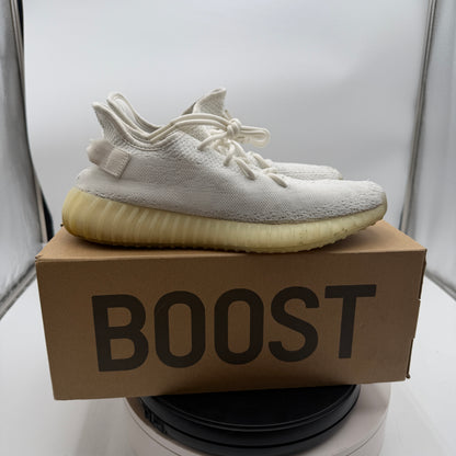 adidas Yeezy Boost 350 V2 Cream Triple White Sneakers Size 10.5