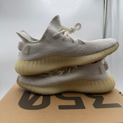 adidas Yeezy Boost 350 V2 Cream Triple White Sneakers Size 10.5