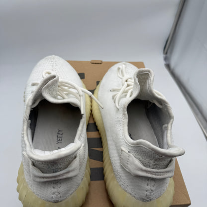 adidas Yeezy Boost 350 V2 Cream Triple White Sneakers Size 10.5