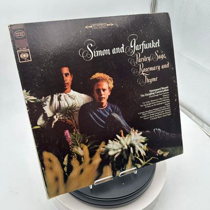 Simon and Garfunkel Parsley Sage Rosemary and Thyme 33 1/3 RPM Vinyl Record 1966 Black