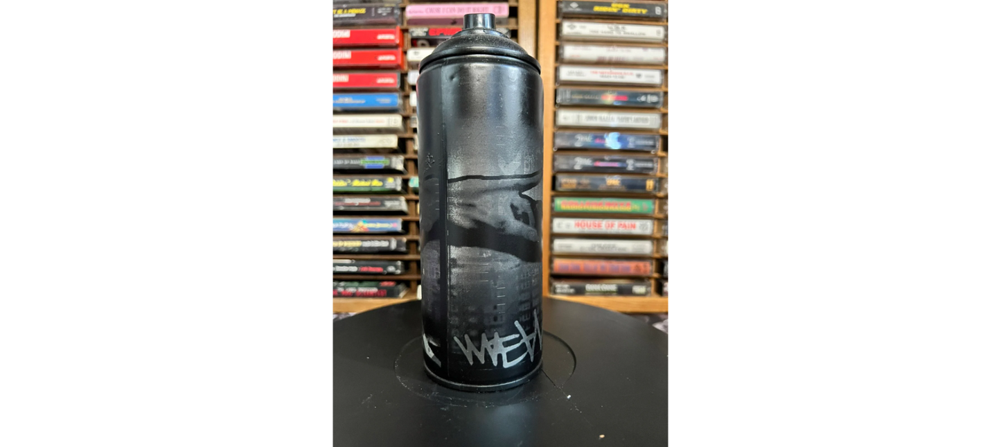 Custom Method Man Wu-Tang Spray paint Spray Can.
