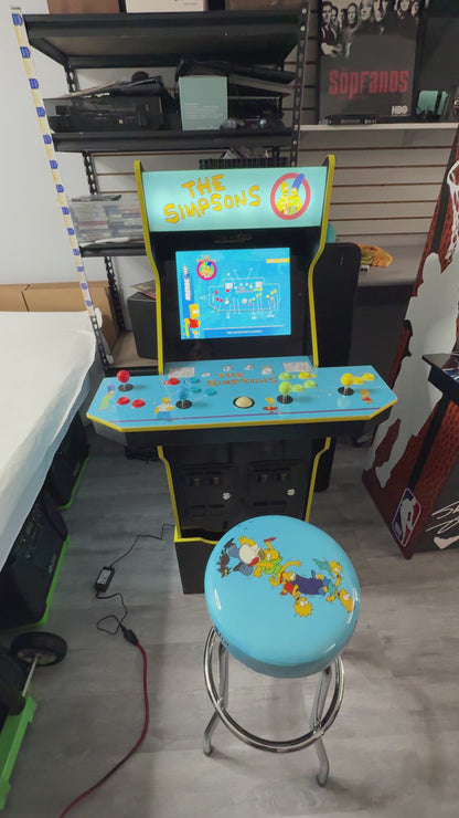 Arcade1UP The Simpsons Arcade With Stool