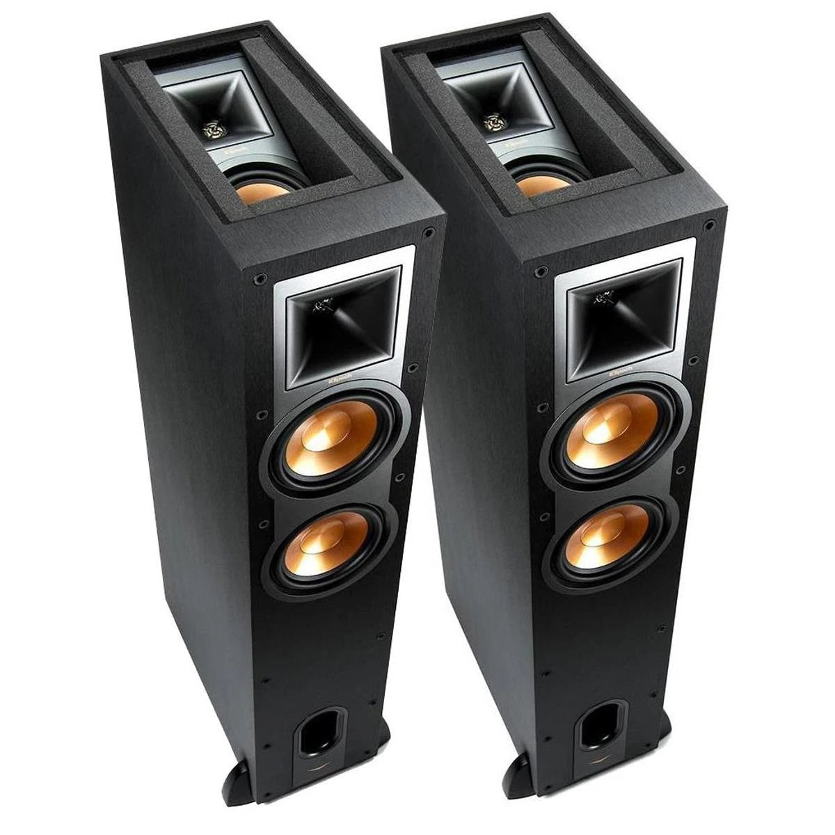 Klipsch R-26FA Floor Standing Speaker Black Used With Box READ