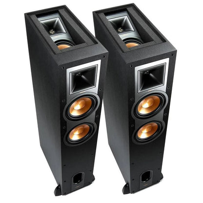 Klipsch R-26FA Floor Standing Speaker Black Used With Box READ