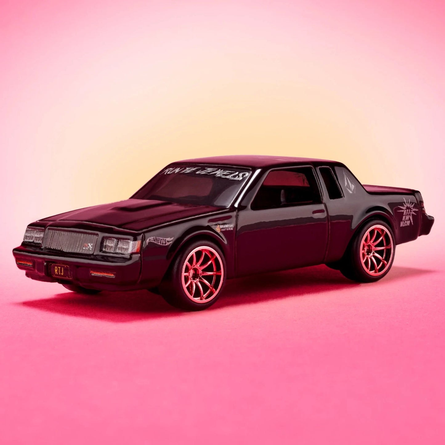 Mattel Creations X Run The Jewels RTJ X Volcom 87 Buick Regal GNX Black New In Box Factory Sealed