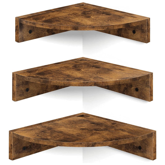 Homode Wall Corner Shelf Set of Three New in Box